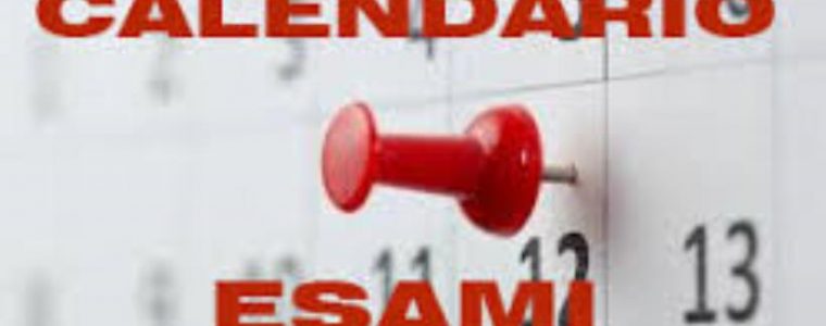 calendario esami